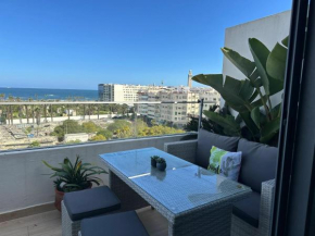Spacious Apartment in Casablanca with Stunning Sea View